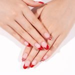 Santa's Swirl Gel Nail Strips