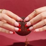 Santa's Swirl- Semi-Cured Gel Nail Wraps