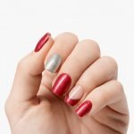 Scarlet Sparkle Gel Nail Strips
