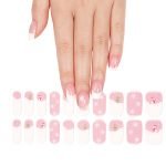 Pink Frost Semi-Cured Gel Nail Strips - Image 2