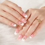 Pink Frost Semi-Cured Gel Nail Strips - Image 5