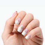 Pink Frost Semi-Cured Gel Nail Strips Velvora UK