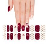 Polka Bows Semi-Cured Gel Nail Strips - Image 2