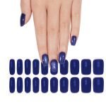 Royal Sapphire Semi-Cured Gel Nail Strips - Image 2