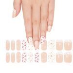 Candy Cane Lane Semi-Cured Gel Nail Strips - Image 2