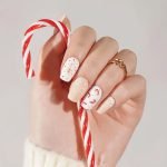 Candy Cane Lane Semi-Cured Gel Nail Strips - Image 3