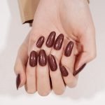 Chocolate Glitter Semi-Cured Gel Nail Strips - Image 5