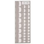 Classic French Tip Semi-Cured Pedicure Gel Nail Strips - Image 2
