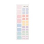 Pastel Pop Semi-Cured Pedicure Gel Nail Strips - Image 2