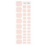 Rose Pearl Semi-Cured Pedicure Gel Nail Strips - Image 2