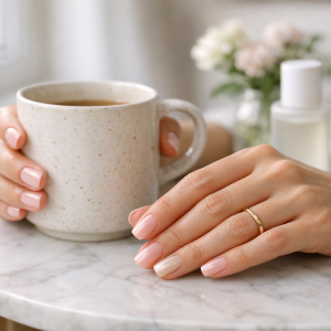 Nail wraps shrinking fix for oily nails with glossy gel nail strips